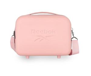 Reebok Franklin Trousse de Toilette Adaptable, fabriquée en ABS, 29 cm x 21 cm x 15 cm, poignées de Fermeture éclair avec Trous pour Cadenas, Nude, Trousse de Toilette