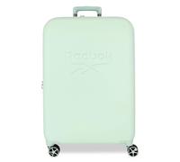 Reebok Franklin Valise cabine, set valises, fabriquée en ABS, un matériau résistant et léger, fermeture TSA, quatre roues doubles à rotation multidirectionnelle, par Joumma Bags, Menthe (menta), 48 cm