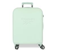Reebok Franklin Valise Cabine, Set valises, fabriquée en ABS, Un matériau résistant et léger, Fermeture TSA, Quatre Roues Doubles à Rotation multidirectionnelle, par Joumma Bags, Menthe (Menta),