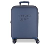 Reebok Franklin Valise Cabine, Set valises, fabriquée en ABS, Un matériau résistant et léger, Fermeture TSA, Quatre Roues Doubles à Rotation multidirectionnelle, par Joumma Bags, Bleu, Valise