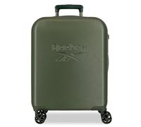 Reebok Franklin Valise de Cabine Verte 40 x 55 x 20 cm Rigide 2,8 kg Fermeture à Combinaison latérale ABS 2,8 kg 37 L Bagage à Main