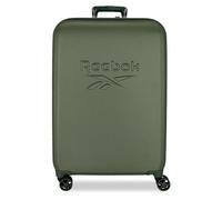 Reebok Franklin Valise Moyenne Verte 49 x 70 x 27 cm Rigide 3,8 kg Fermeture TSA ABS 3,8 kg 72 LExtensible by Joumma Bags, Vert, Talla única, Valise Moyenne