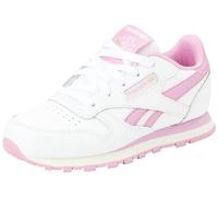 Reebok Ftwwht Jaspnk Chalk, Chaussures de gymnastique classiques en cuir unisexe pour enfant, pointure 29 EU