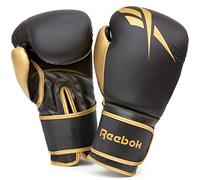 Reebok Gants d'entraînement de boxe Mixte Adulte, Or/Noir, 16oz