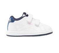 Reebok Garçon Fille RBK Royal Complete CLN 2.0 2V Sneaker, White/ASTROROSE/VECTORNAVY, 24.5 EU