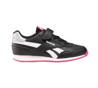 Reebok Garçon Fille Royal CL Jog 3.0 1V Sneaker, Black/BOLDPINK/White, 24 EU