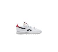 Reebok Garçon Unisex Kinder Classic Leather Basket, Ftwrwhite Vectornavy Flashred, 24.5 EU