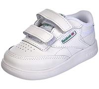 Reebok Garçon Unisex Kinder Club C Basket, White/Glen Green/Vector Blue, 25 EU