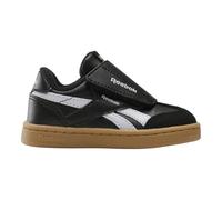 Reebok Garçon Unisex Kinder Smash Edge Hook & Loop Basket, Black Ftwrwhite Rgum1, 24 EU