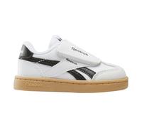 Reebok Garçon Unisex Kinder Smash Edge Hook & Loop Basket, Ftwrwhite Black Rgum1, 23.5 EU