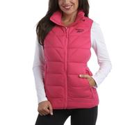 Reebok Gilet bouffant pour femme - Gilet d'hiver matelassé isolé, col haut - Veste sans manches pour femme (S-XL), fuchsia, Medium