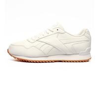Reebok Glide Ondulé Pince Femmes Rétro Classique Baskets Mode Décontracté Blanc