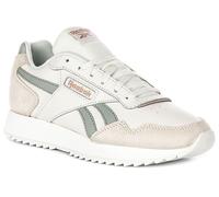 Reebok Glide Ripple Cuir Vibrant Pour Femmes Trainer Blanc Vert UK 2.5 Et 3