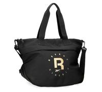 Reebok Gold Sac Shopping Noir 46 x 30 x 24 cm Polyester by Joumma Bags