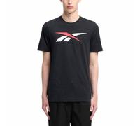 Reebok GS Tee T-Shirt, Black/White/Vector Red, XXL Men's