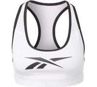 Reebok Hero Medium-Impact Racer Bra Womens Blanc 0-2 (2XS) Female