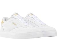 Reebok - Herren/Damen Uni Sneaker "Court Advance Clip" GT6102 (38 EU) (Weiß/Gold)