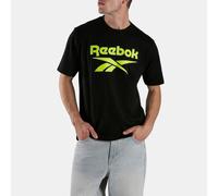 Reebok - High Density Logo T-Shirt, Black, Taille: XS