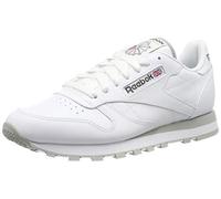 Reebok Homme Cl LTHR Baskets Basses, Blanc (Int/White/Lt. Grey 000), 36 EU