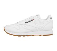 Reebok Homme Classic Leather Baskets, Intense White Gum, 44.5 EU