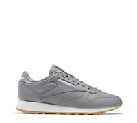 Reebok Homme Classic Leather Baskets, Pure Grey 5/FTWR White Rubber Gum-03, 39 EU
