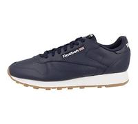 Reebok Femme Classic Leather Sneaker, FTWWHT/FTWWHT/VECBLU, 40 EU