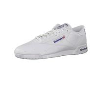 Reebok Homme Ex-O-Fit Clean Logo Int Chaussures de Fitness, Intense-White/Royal Blue/Royal Blue, 37.5 EU