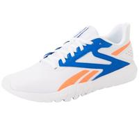 Reebok Homme FLEXAGON Energy TR 4 Sneaker, White/Optimum Blue/Flash Orange, 48.5 EU