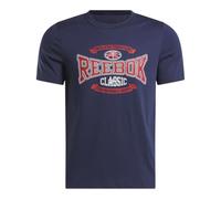 Reebok Homme GS Tradition Tee T-Shirt, Bleu Marine, L EU