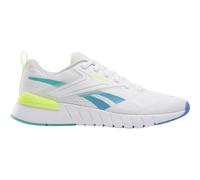 Reebok Homme Nano Gym Sneaker, White/UNLEASHEDGRN/KINETICBLUE, 42.5 EU