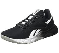 Reebok Homme Nanoflex TR Chaussure athlétique Tout Sport, Core Black/FTWR White/Pure Grey 4, 41 EU