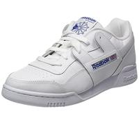 Reebok Homme Workout Plus Basket, FTWR White/FTWR White/Classic Cobalt, 44.5 EU