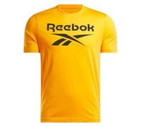 Reebok Identity BIG Logo Tee T-Shirt, Electric Amber, M Men's