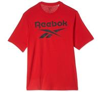 Reebok Identity Big Logo Tee T-Shirt, Rouge Vecteur, M Hommes