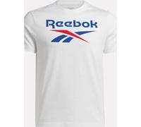 Reebok Id-Big Logo T-Shirt, White, XS Homme