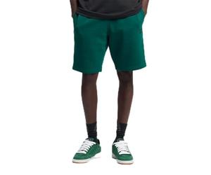 Reebok Identity Small Logo Fleece Short, Collegiate Green, M Men's