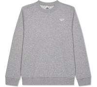 Reebok Identity Small Logo French Terry Crew Sweatshirt Gris Moyen Chiné 4X/26-28 Female