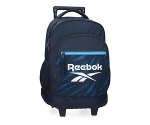 Reebok Jhon Sac à dos compact 2 roues Bleu 32 x 43 x 21 cm Polyester 28,9 L by Joumma Bags, bleu, Sac à dos compact 2 roues