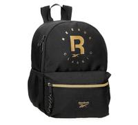 Reebok Joumma Bags Gold Sac à dos de randonnée en polyester Noir 24 x 32 x 13 cm
