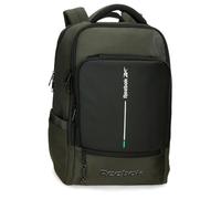 Reebok Joumma Bags Houston Sac à Dos pour Ordinateur Portable 15,6" Double Compartiment Vert 30 x 42 x 14 cm Polyester