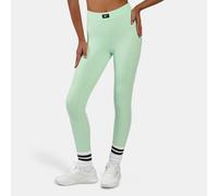 Reebok - Legging femme côtelé à sous-pied, Inverted Aqua, Taille: L