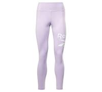 Reebok Leggings avec Logo identité pour Femme, Violet Oasis, L Court