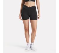 Reebok - Leggings ID Train taille haute 4" jambes courtes, Black, Taille: XS