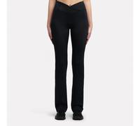 Reebok - Leggings ID Train taille haute à coupe évasée, Black, Taille: 2XS