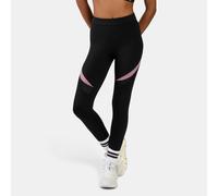 Reebok - Leggings taille haute colorblock Lux , Black/Berry Chill, Taille: L