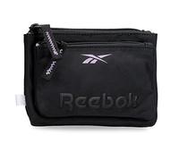 Reebok Linden Trousse De Toilette Deux Compartiments Noir 17x9x2 cms Polyester