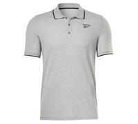 Reebok Logo d'identité sur la Poitrine Gauche Polo, Noir, M Homme S