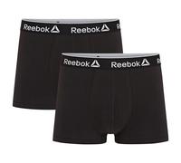 Reebok Lot de 2 boxers homme (noir, S)