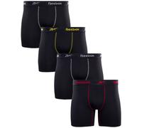 Reebok Lot de 4 boxers de sport confortables avec poche profilée