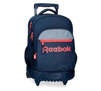 Reebok Lucia Compact Sac à dos 2 Roues Bleu 32x43x21 cms Polyester 28,9L